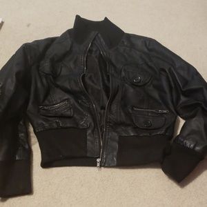 Leather jacket